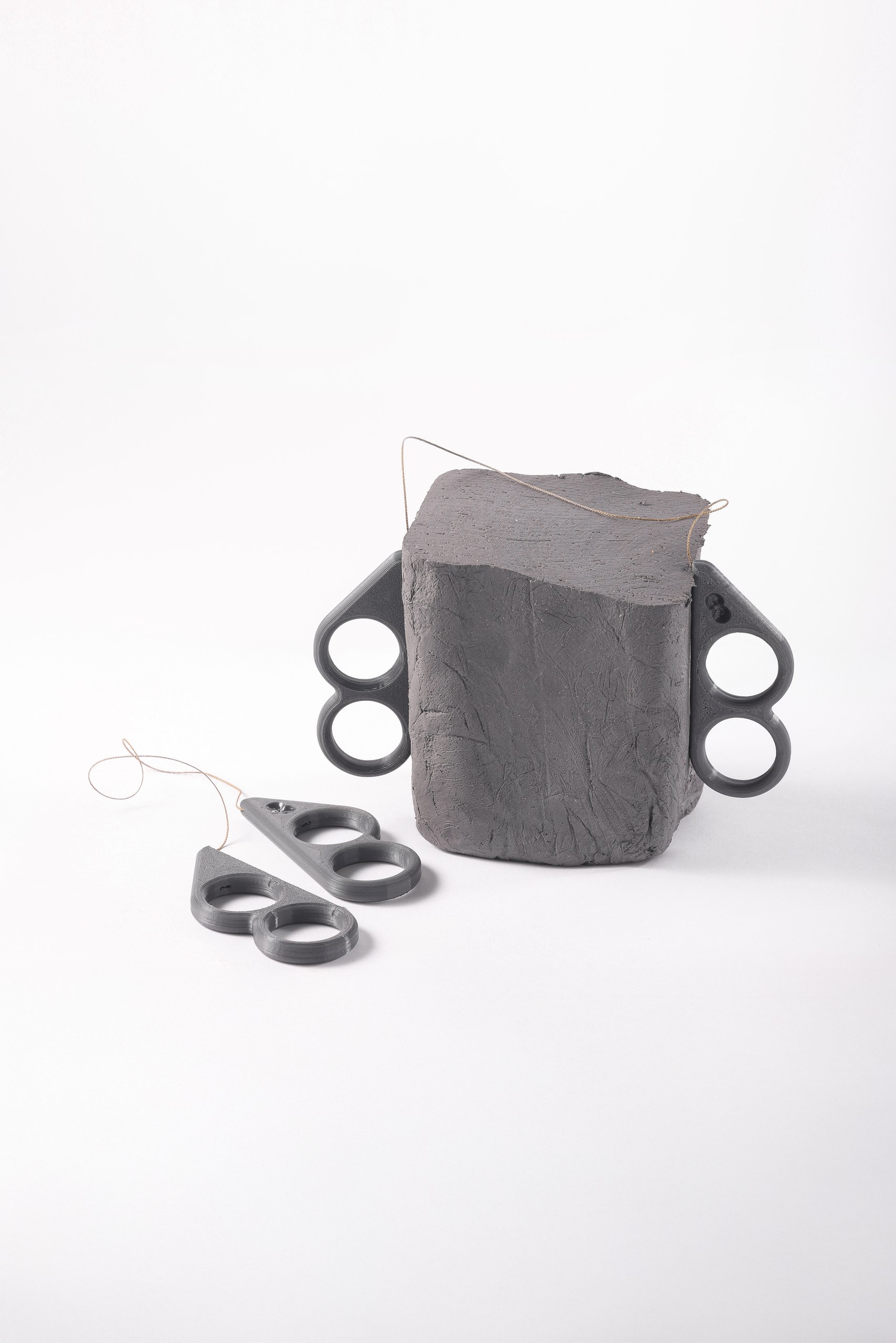 Резка глины