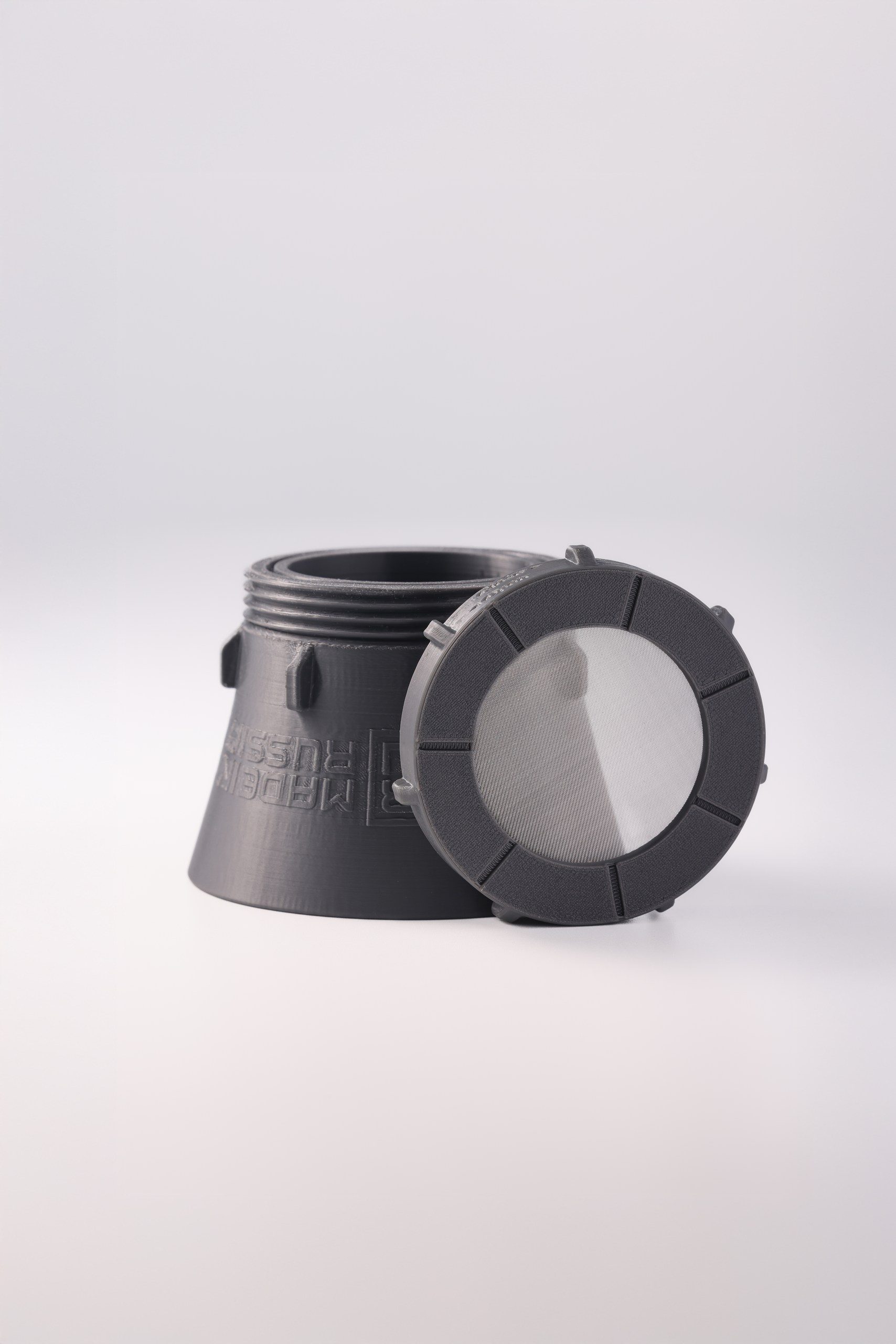 Воронка в разобранном виде