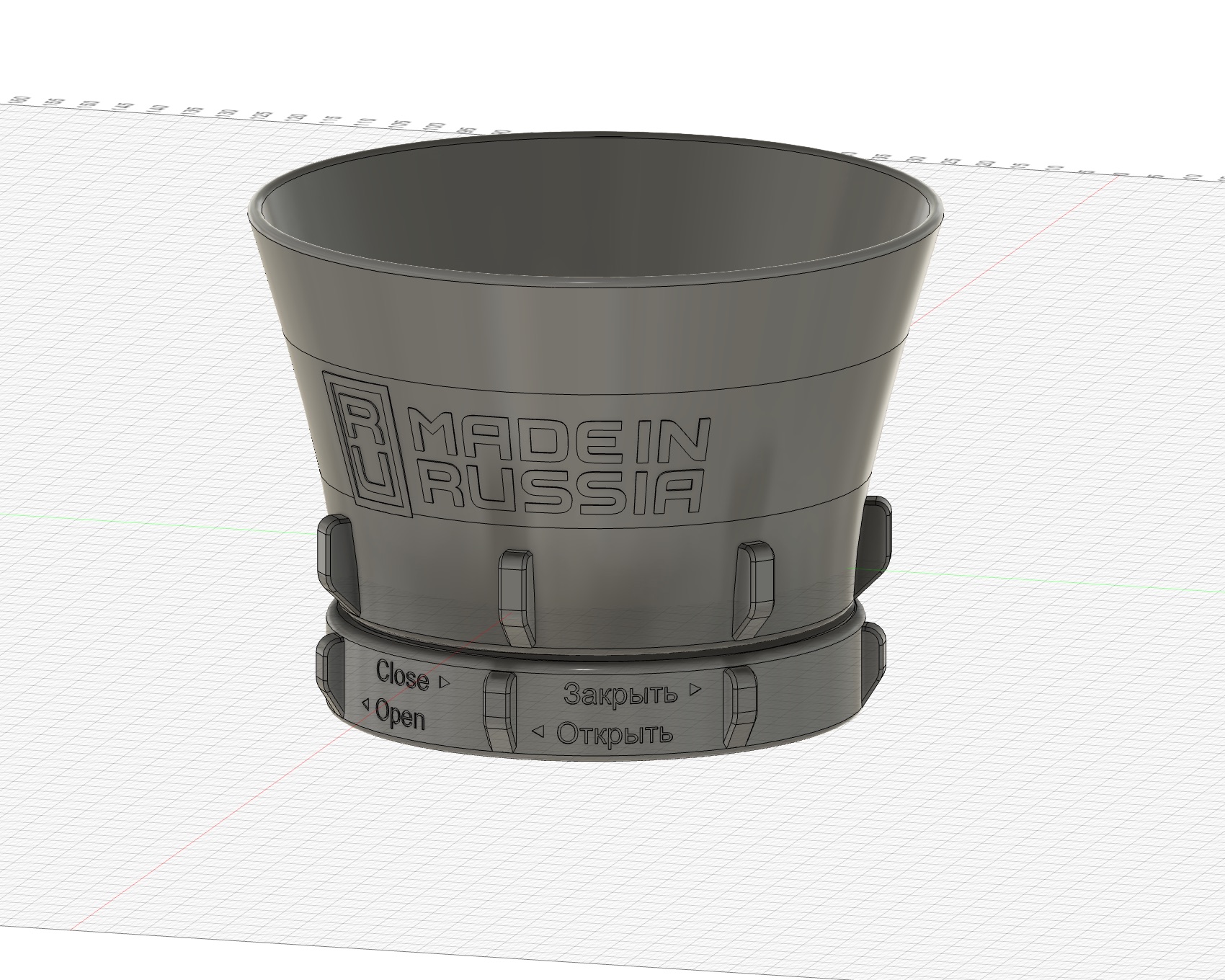 3D модель воронки